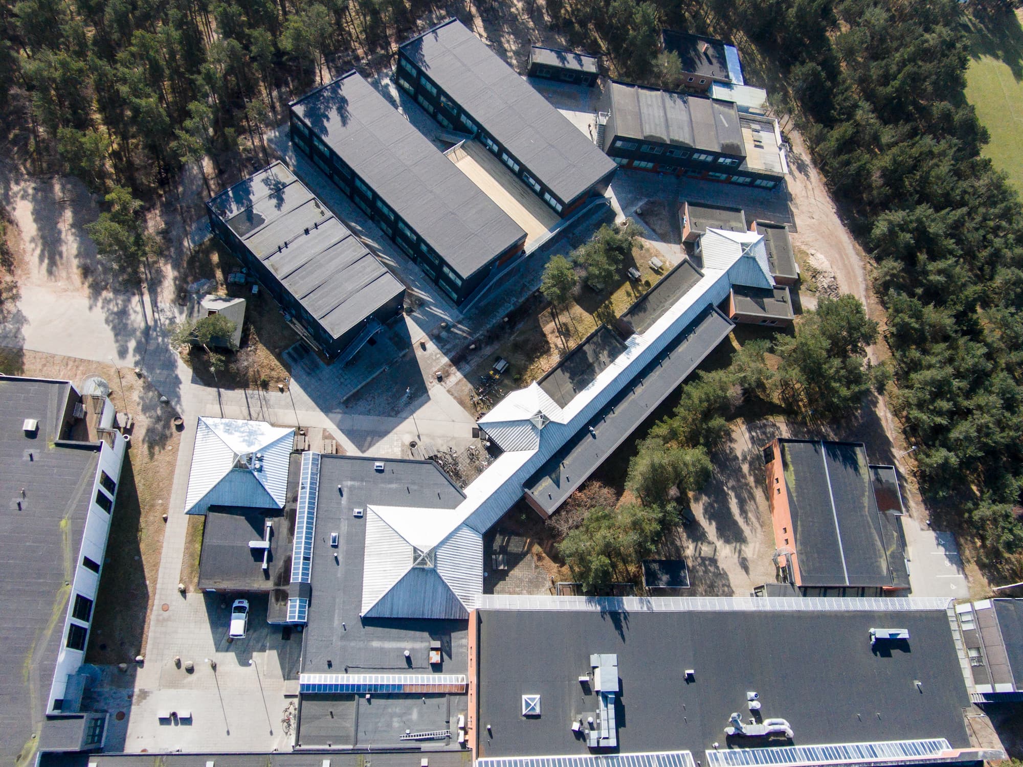 Campus Djursland luftfoto