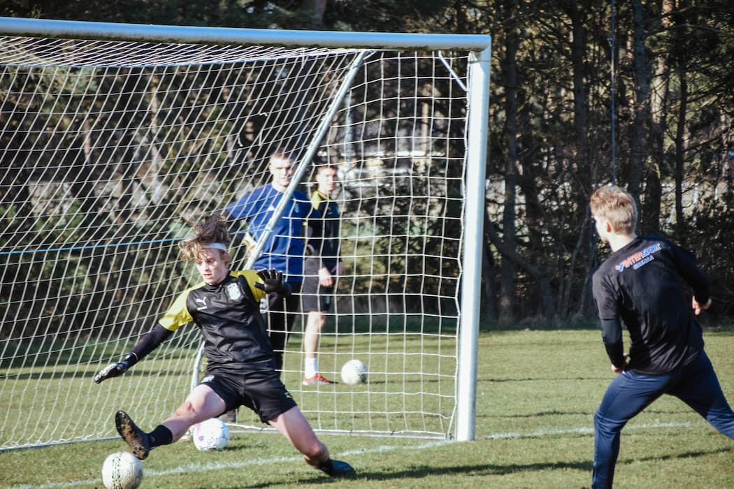 Måltræning på Brazil Football College